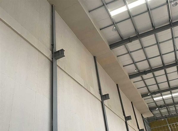 蓬莱防火墙 硅酸盐防火板 耐火3到4小时 厚度可定 任意裁剪